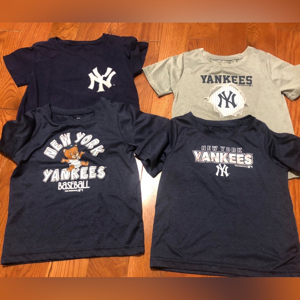 Kids T-Shirt Set - Navy & Gray